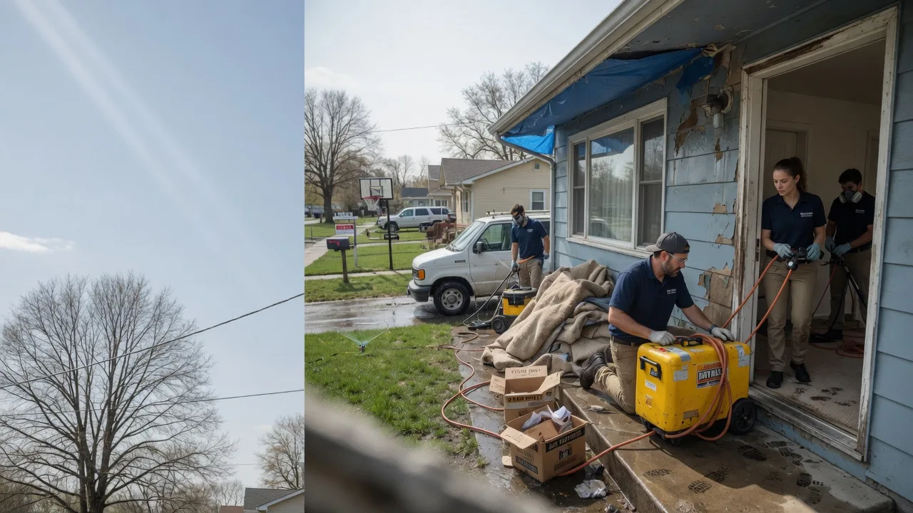 Basement Flood Cleanup in Columbus, NE near me